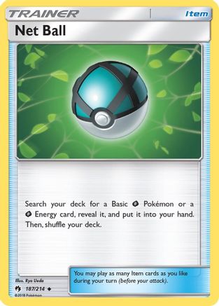 Net Ball 187/214 SM Lost Thunder - Uncommon
