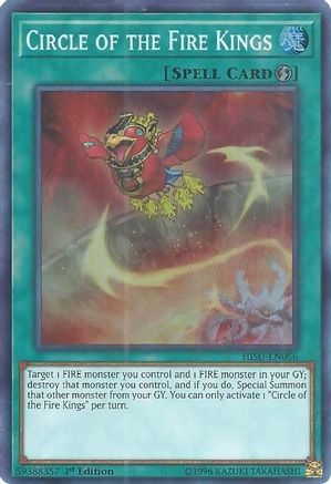 Circle of the Fire Kings (HISU-EN056) - Hidden Summoners 1st Edition