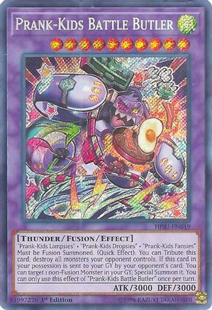 Prank-Kids Battle Butler (HISU-EN019) - Hidden Summoners 1st Edition