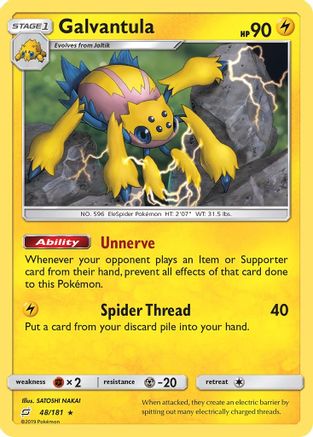 Galvantula 048 SM Team Up - Rare