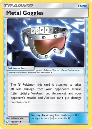 Metal Goggles 148/181 SM Team Up - Uncommon