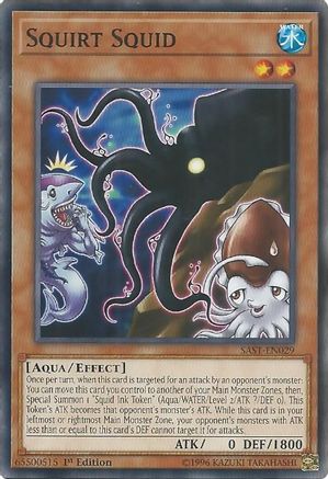Squirt Squid (SAST-EN029) - Savage Strike 1st Edition