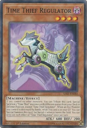 Time Thief Regulator (SAST-EN084) - Savage Strike 1st Edition