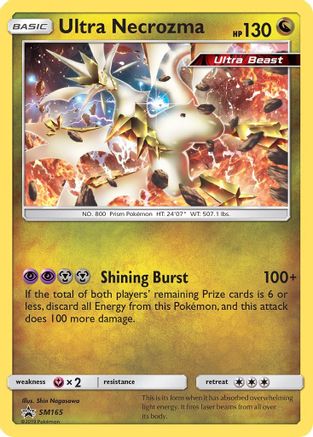 Ultra Necrozma SM165 - Holofoil SM Promos - Promo