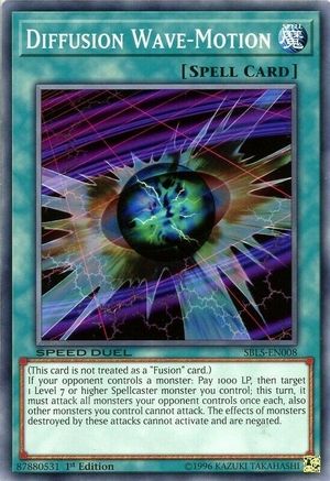 Diffusion Wave-Motion (SBLS-EN008) - Speed Duel: Arena of Lost Souls 1st Edition