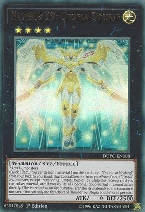 Number 39: Utopia Double (DUPO-EN008) - Duel Power 1st Edition