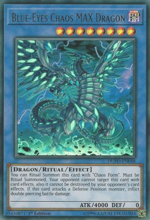 Blue-Eyes Chaos MAX Dragon (DUPO-EN048) - Duel Power Unlimited