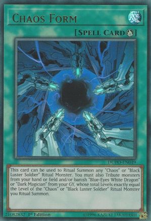 Chaos Form (DUPO-EN049) - Duel Power 1st Edition