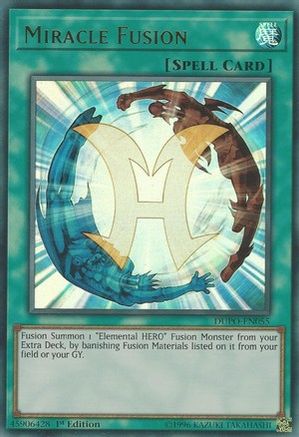 Miracle Fusion (DUPO-EN055) - Duel Power 1st Edition