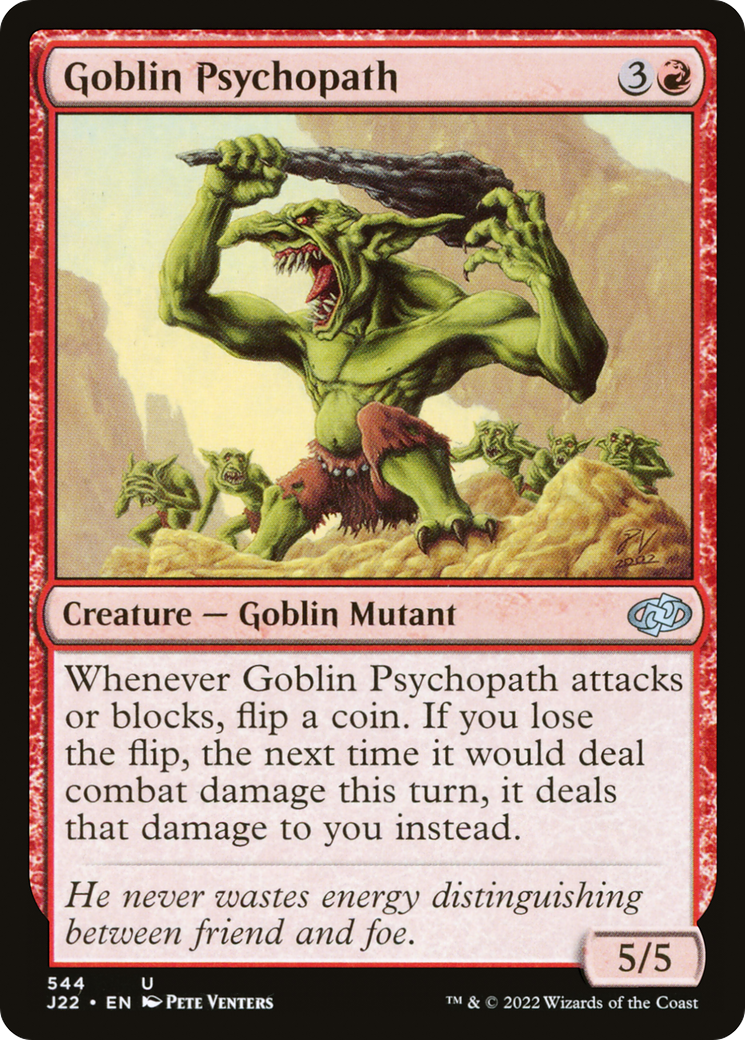 Goblin Psychopath (J22-544) - Jumpstart 2022