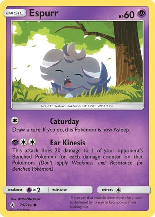 Espurr 079/214 SM Unbroken Bonds - Common