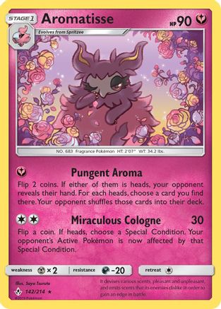 Aromatisse 142/214 SM Unbroken Bonds - Rare
