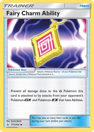 Fairy Charm Ability 171 SM Unbroken Bonds - Uncommon
