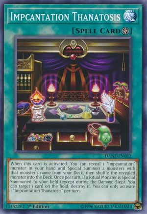 Impcantation Thanatosis (DANE-EN062) - Dark Neostorm 1st Edition