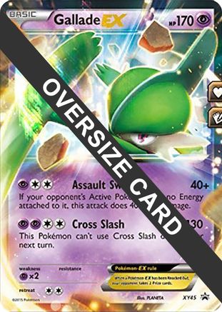 Gallade EX XY45 - Holofoil Jumbo Cards - Promo