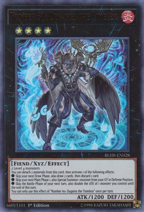 Number 60: Dugares the Timeless (BLHR-EN028) - Battles of Legend: Hero's Revenge 1st Edition