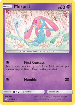 Mesprit 084/236 SM Unified Minds - Uncommon