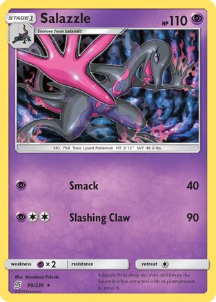 Salazzle (99) 099 - Reverse Holofoil SM Unified Minds - Rare