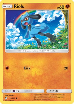 Riolu (115) 115/236 SM Unified Minds - Common
