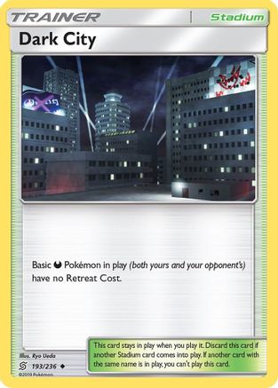 Dark City 193/236 SM Unified Minds - Uncommon