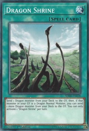 Dragon Shrine (SDRR-EN028) - Structure Deck: Rokket Revolt 1st Edition