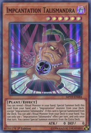 Impcantation Talismandra (MP19-EN084) - 2019 Gold Sarcophagus Tin Mega Pack 1st Edition