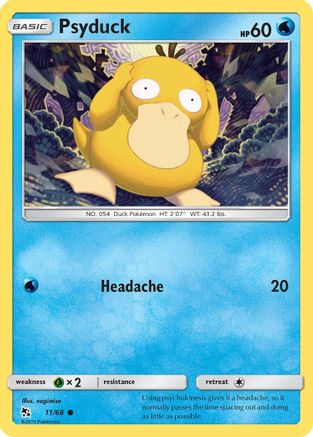Psyduck 011/68 Hidden Fates - Common