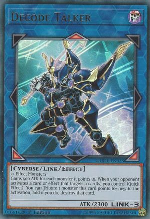 Decode Talker (DUDE-EN023) - Duel Devastator 1st Edition