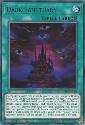 Dark Sanctuary (LED5-EN009) - Legendary Duelists: Immortal Destiny 1st Edition