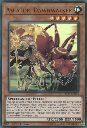 Ascator, Dawnwalker (LED5-EN024) - Legendary Duelists: Immortal Destiny 1st Edition