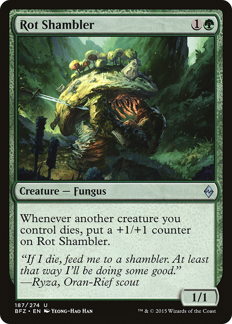 Rot Shambler (BFZ-187) - Battle for Zendikar
