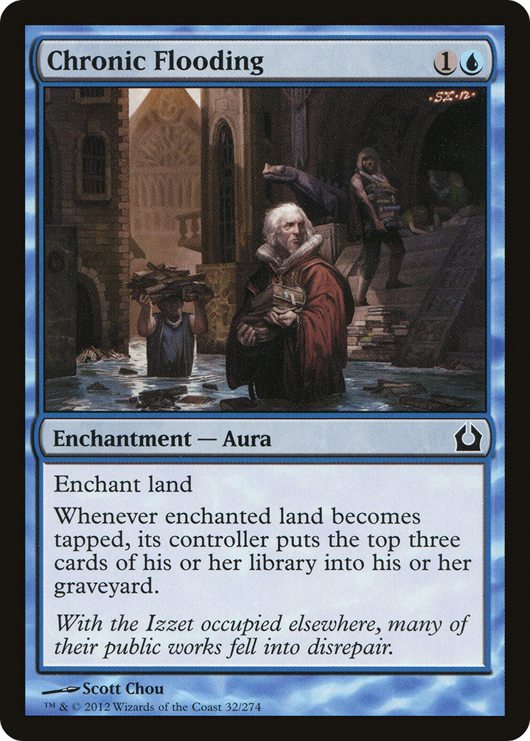 Chronic Flooding (RTR-032) - Return to Ravnica Foil