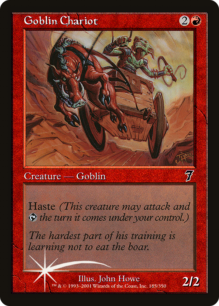 Goblin Chariot (7ED-185★) - 7th Edition