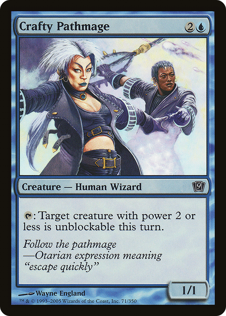 Crafty Pathmage (9ED-71★) - 9th Edition Foil