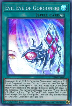 Evil Eye of Gorgoneio (CHIM-EN062) - Chaos Impact Unlimited