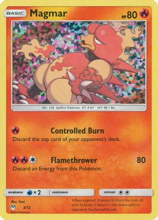Magmar 003/12 - Holofoil McDonalds Promos 2019 - Promo