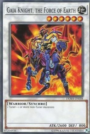 Gaia Knight, the Force of Earth (DEM4-EN008) - Advanced Demo Deck Extra Pack Unlimited