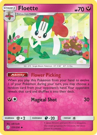 Floette 151/236 SM Cosmic Eclipse - Uncommon