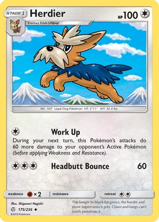 Herdier 175 SM Cosmic Eclipse - Uncommon