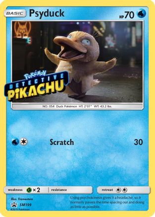 Psyduck SM199 - Holofoil SM Promos - Promo