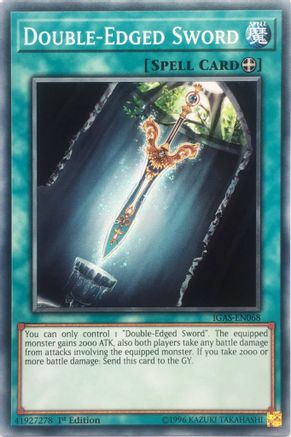 Double-Edged Sword (IGAS-EN068) - Ignition Assault 1st Edition