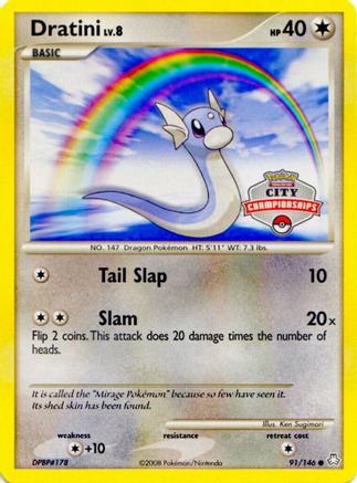 Dratini 091/146 League & Championship Cards - Promo
