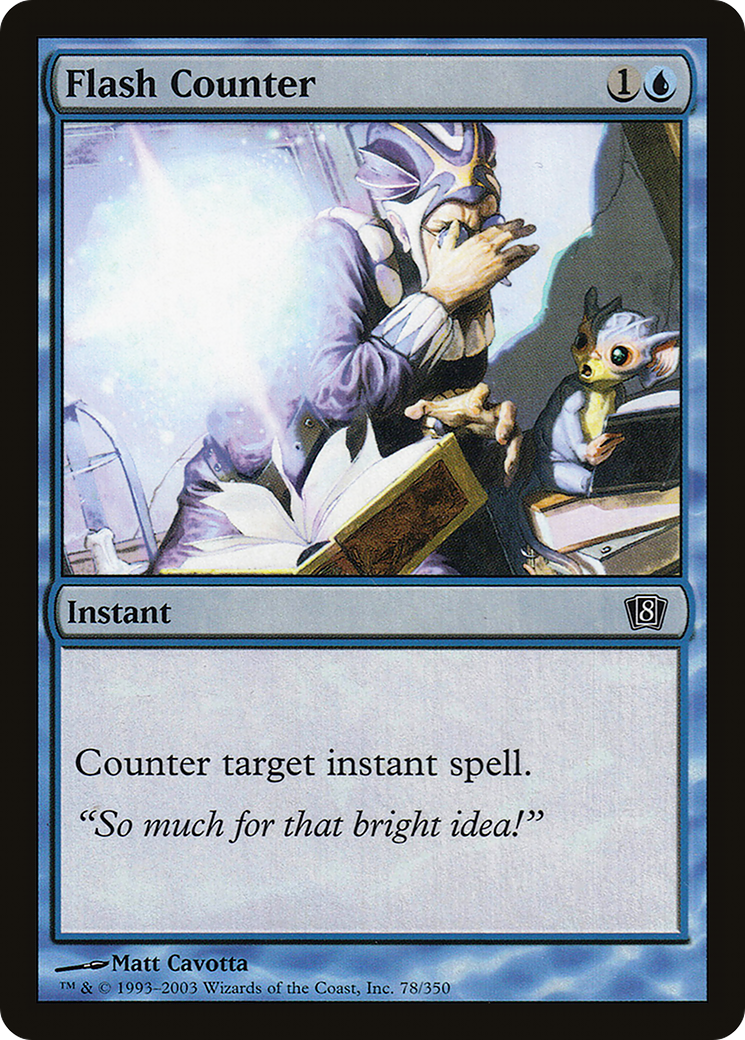 Flash Counter (8ED-78★) - 8th Edition