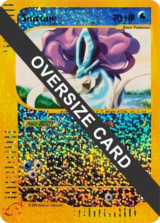Suicune 007/12 - Reverse Holofoil Jumbo Cards - Promo