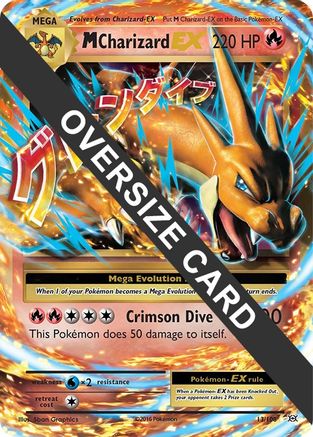 M Charizard EX 013/106 - Holofoil Jumbo Cards - Promo