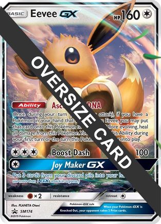 Eevee GX SM174 - Holofoil Jumbo Cards - Promo