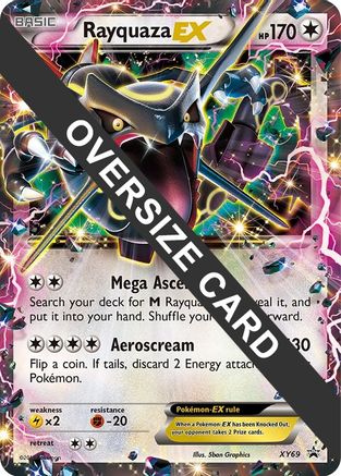 Rayquaza EX XY69 - Holofoil Jumbo Cards - Promo