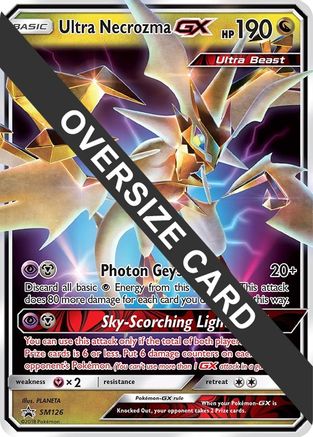 Ultra Necrozma GX SM126 - Holofoil Jumbo Cards - Promo