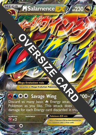 M Salamence EX XY171 - Holofoil Jumbo Cards - Promo