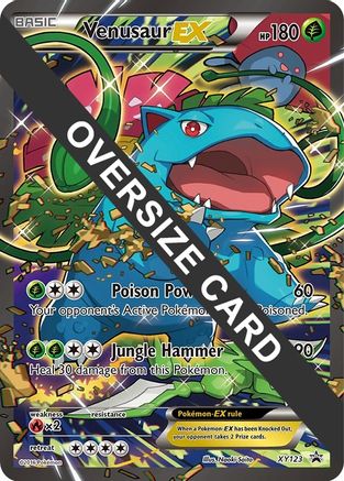 Venusaur EX XY123 - Holofoil Jumbo Cards - Promo
